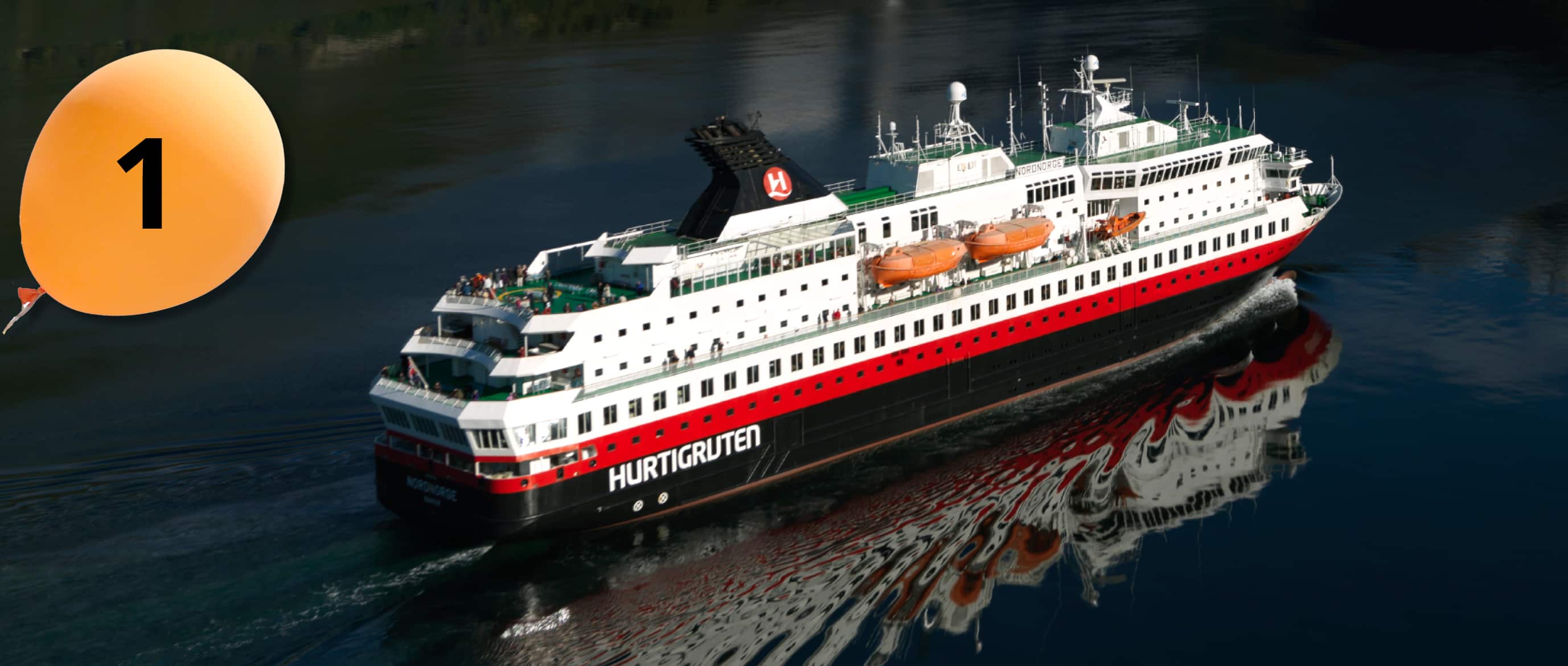 Vinn lyxkryssning med Hurtigruten